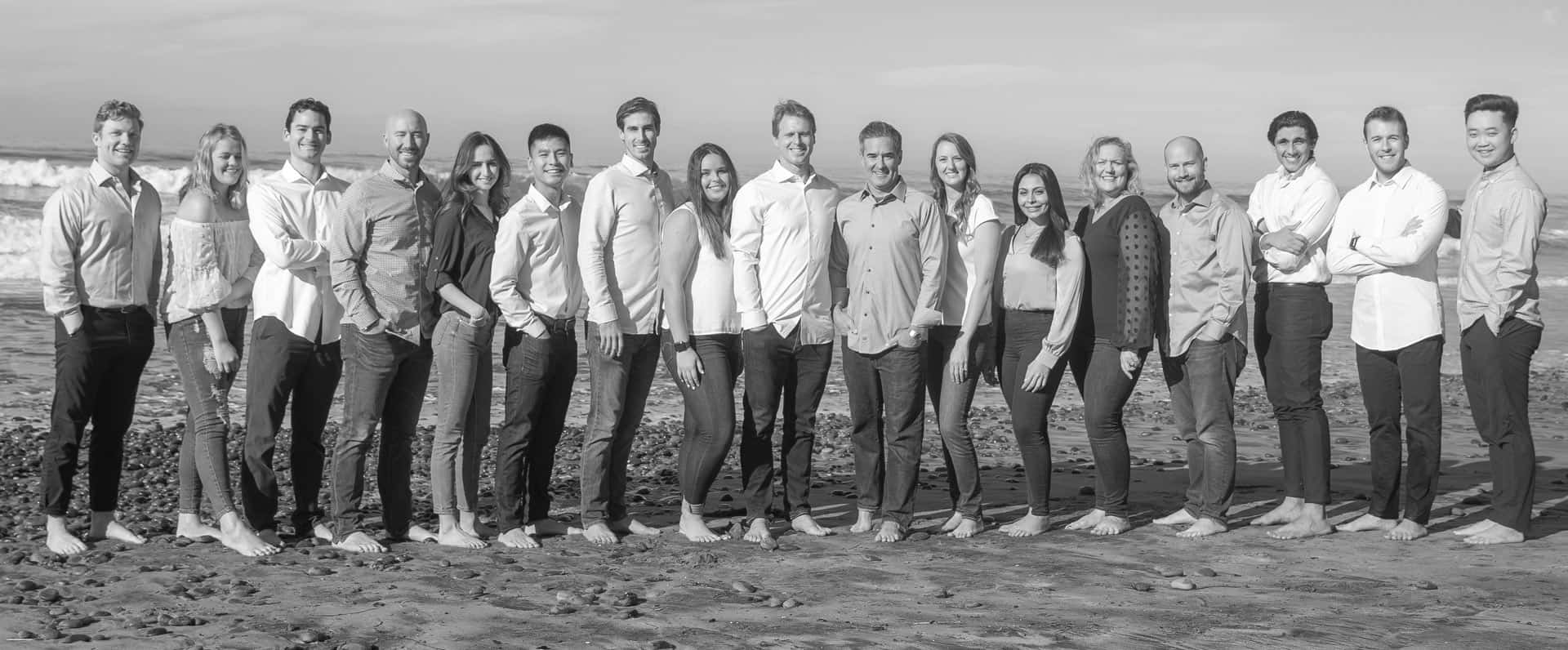 seg team photo on the beach