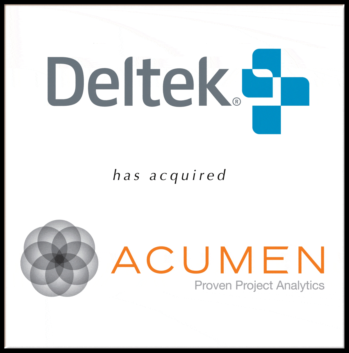 Software Equity Group’s Client, Acumen PM, Acquired by Deltek - SEG