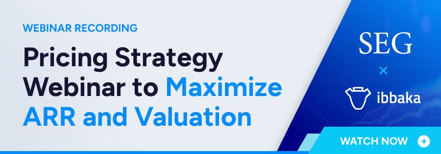 Pricing Strategy webinar to maximize ARR and valuation